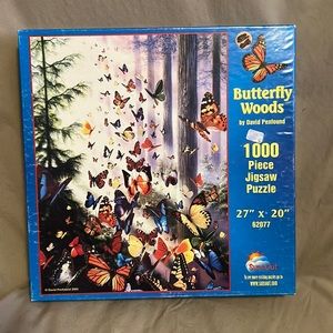 SunsOut puzzle Company 1000 piece puzzle Butterfly Woods by David Penfound